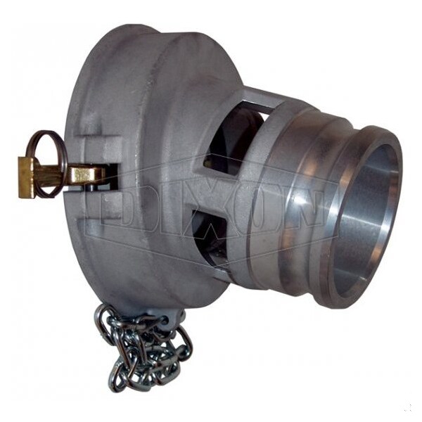 Gravity Drop Adapter, 3 in Nominal, Aluminum, Domestic